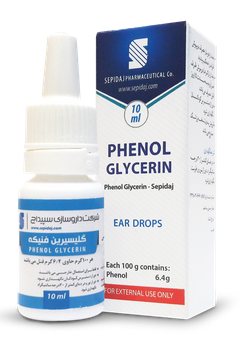 قطره گلیسیرین فنیکه 10 میلی لیتر سپیداج